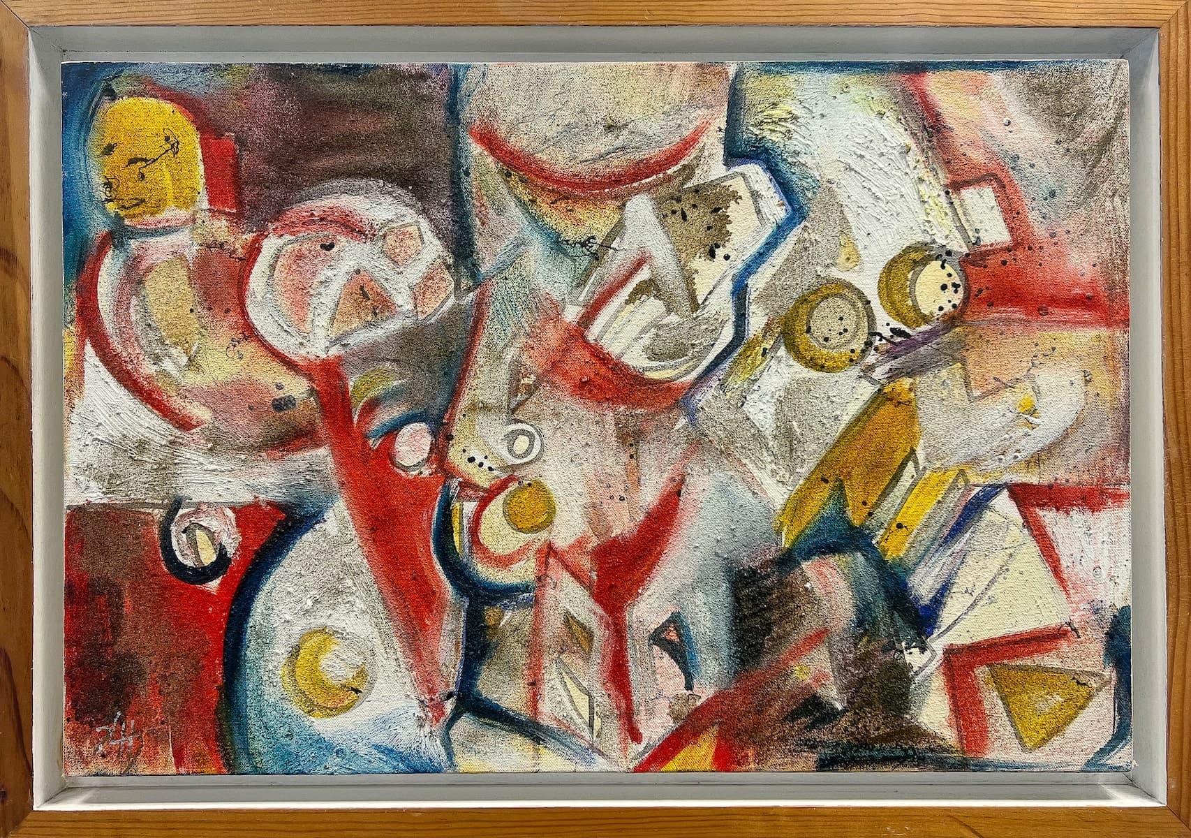 Red Cave by Ximena García Chávez, mixed media work at El Dorado Gallery